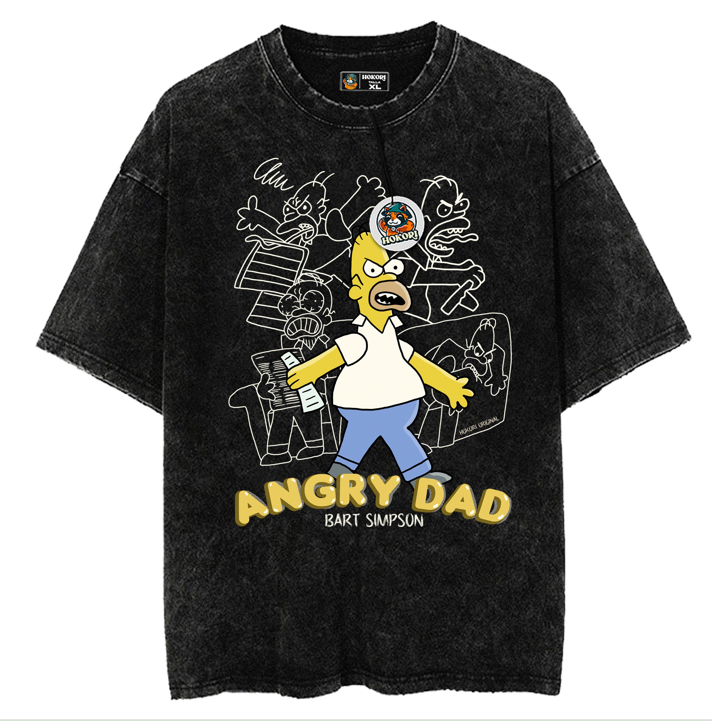 Polera Angry Dad (Papá Enojado)
