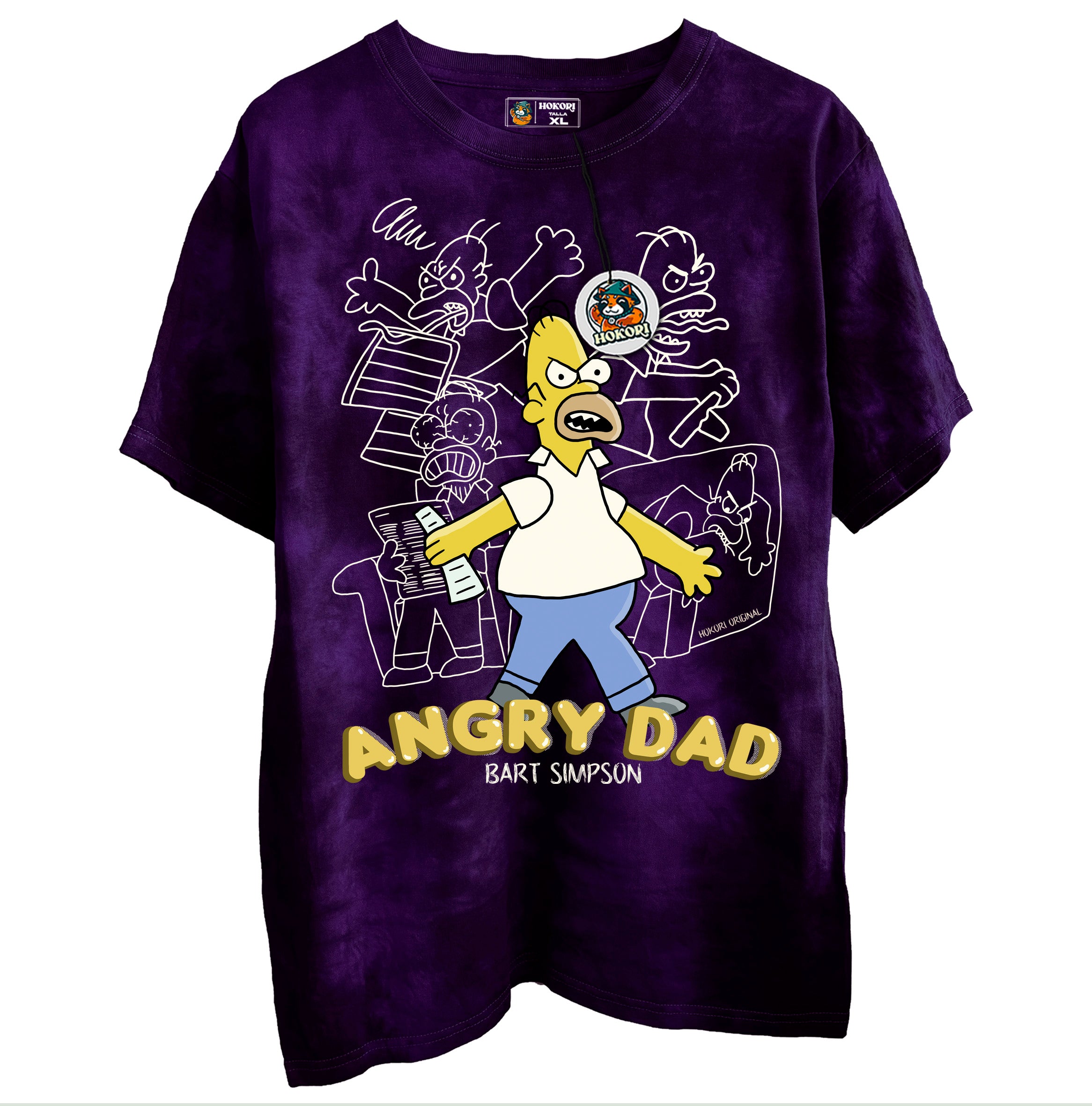 Polera Angry Dad (Papá Enojado)