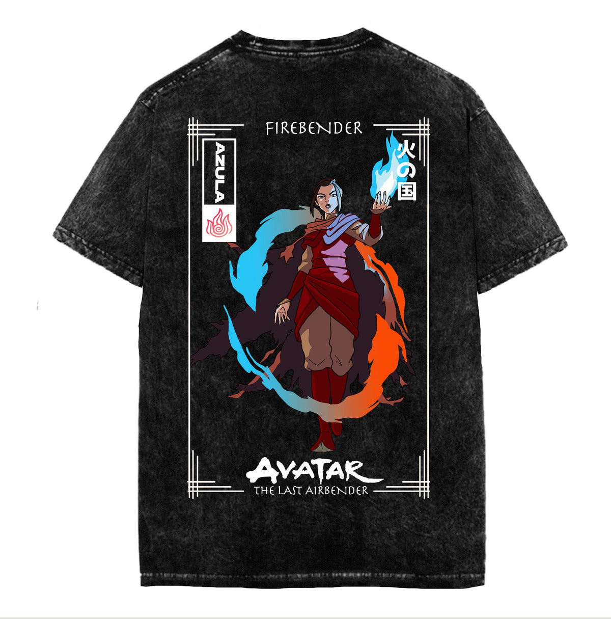 Polera Azula Firebender de Avatar