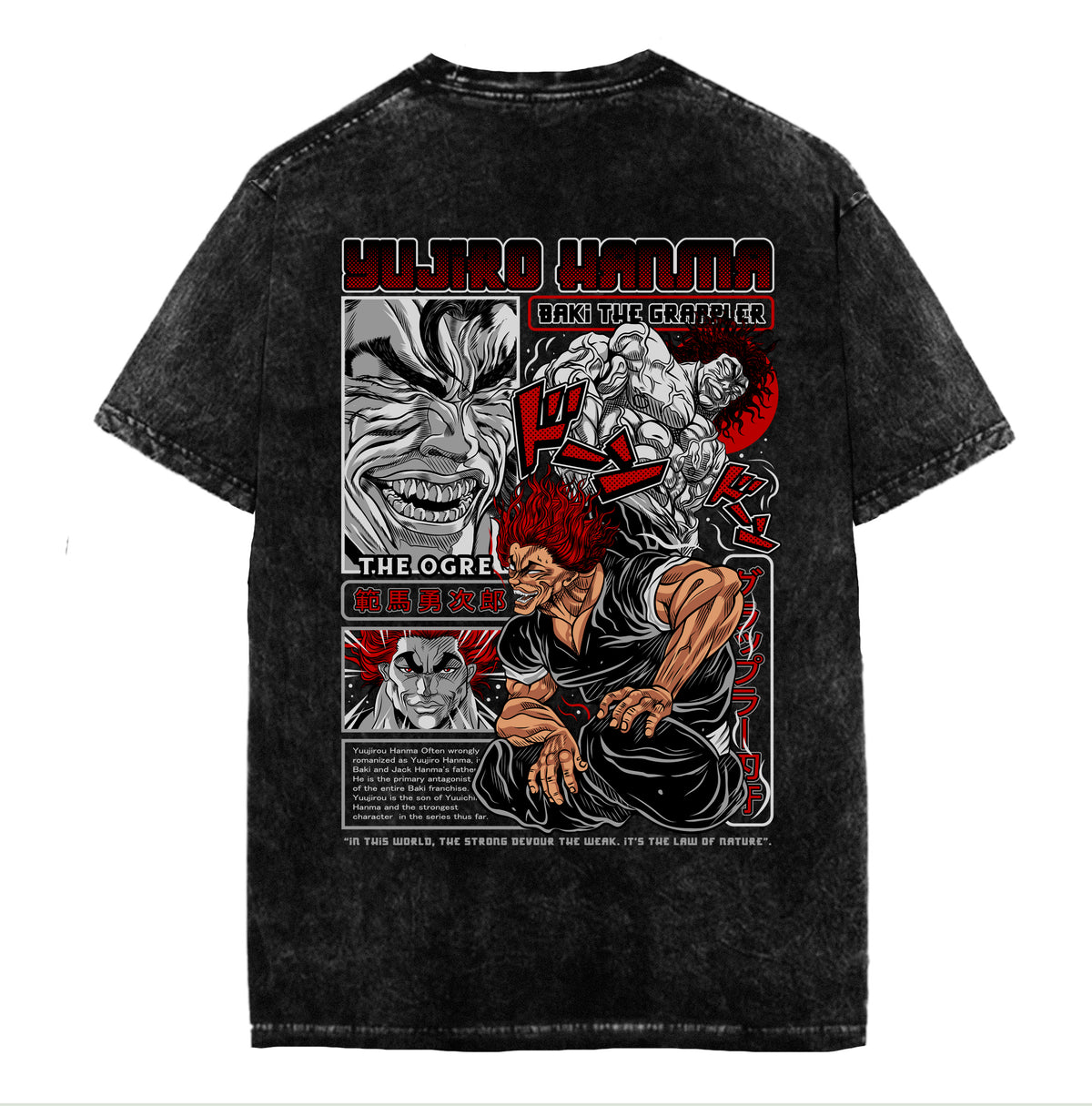 Polera Yujiro Hanma