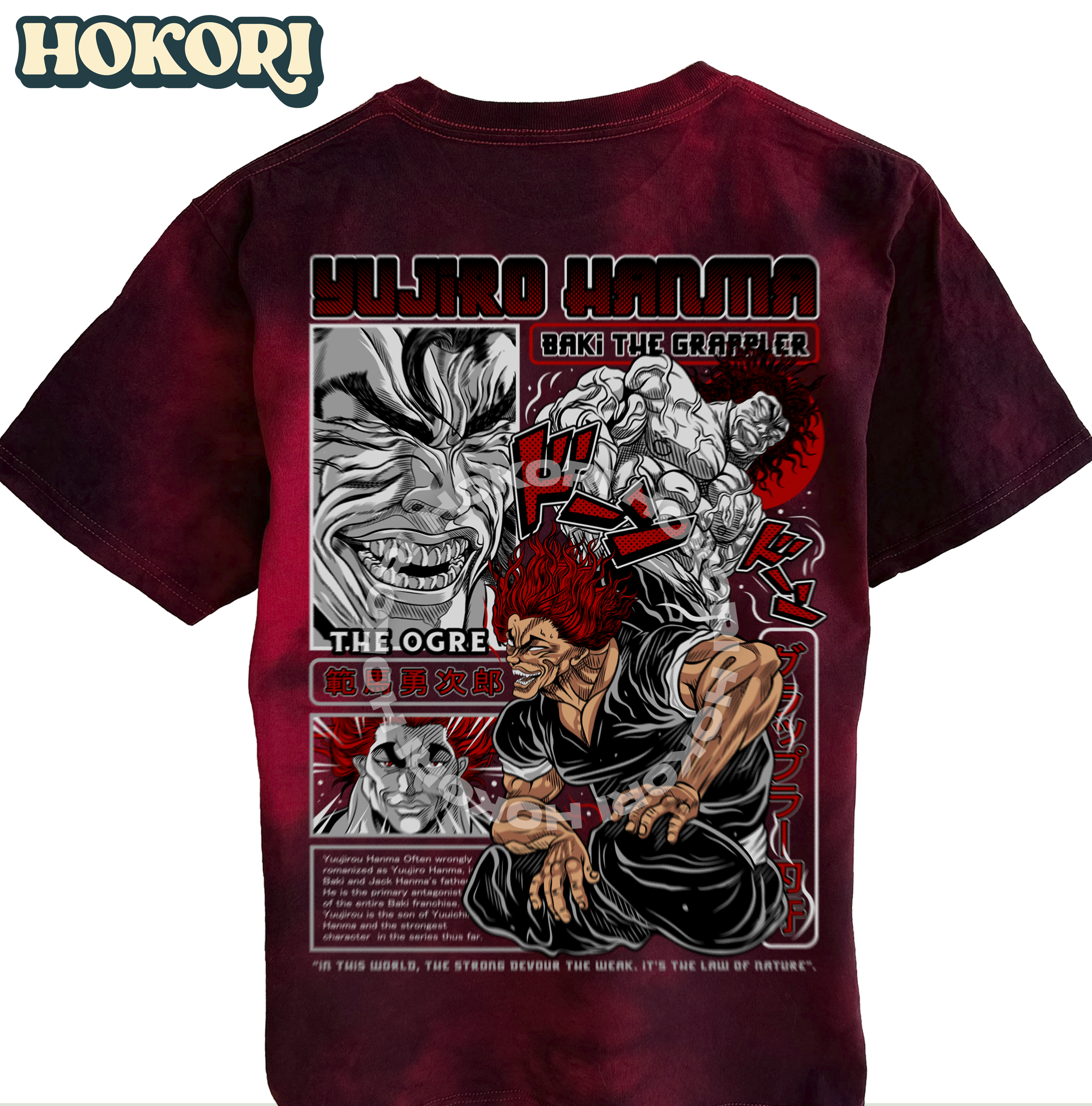 Polera Yujiro Hanma