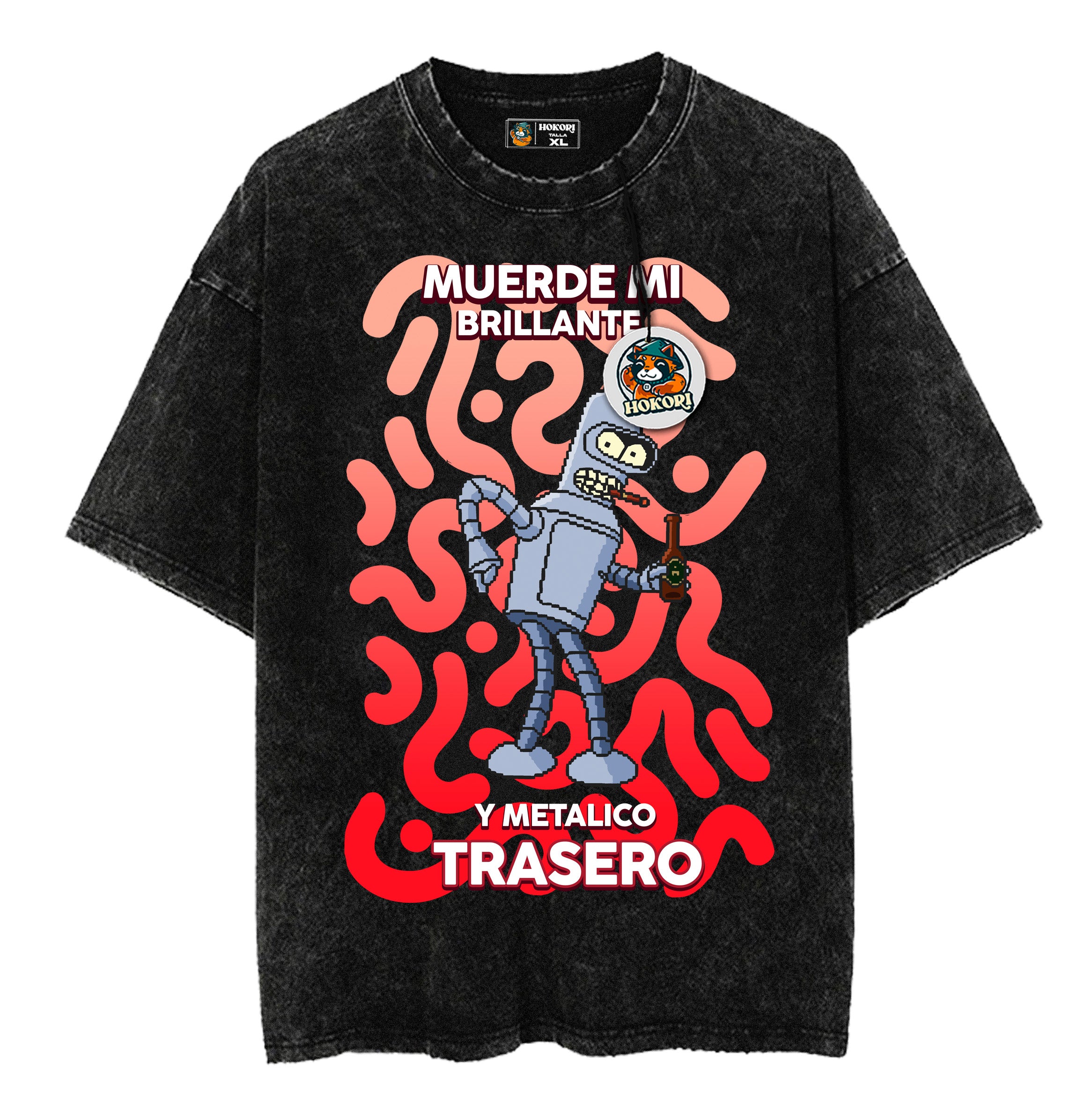 Polera Bender de Futurama