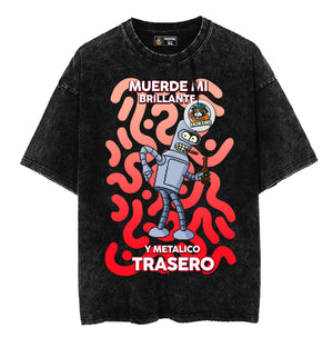 Polera Bender de Futurama