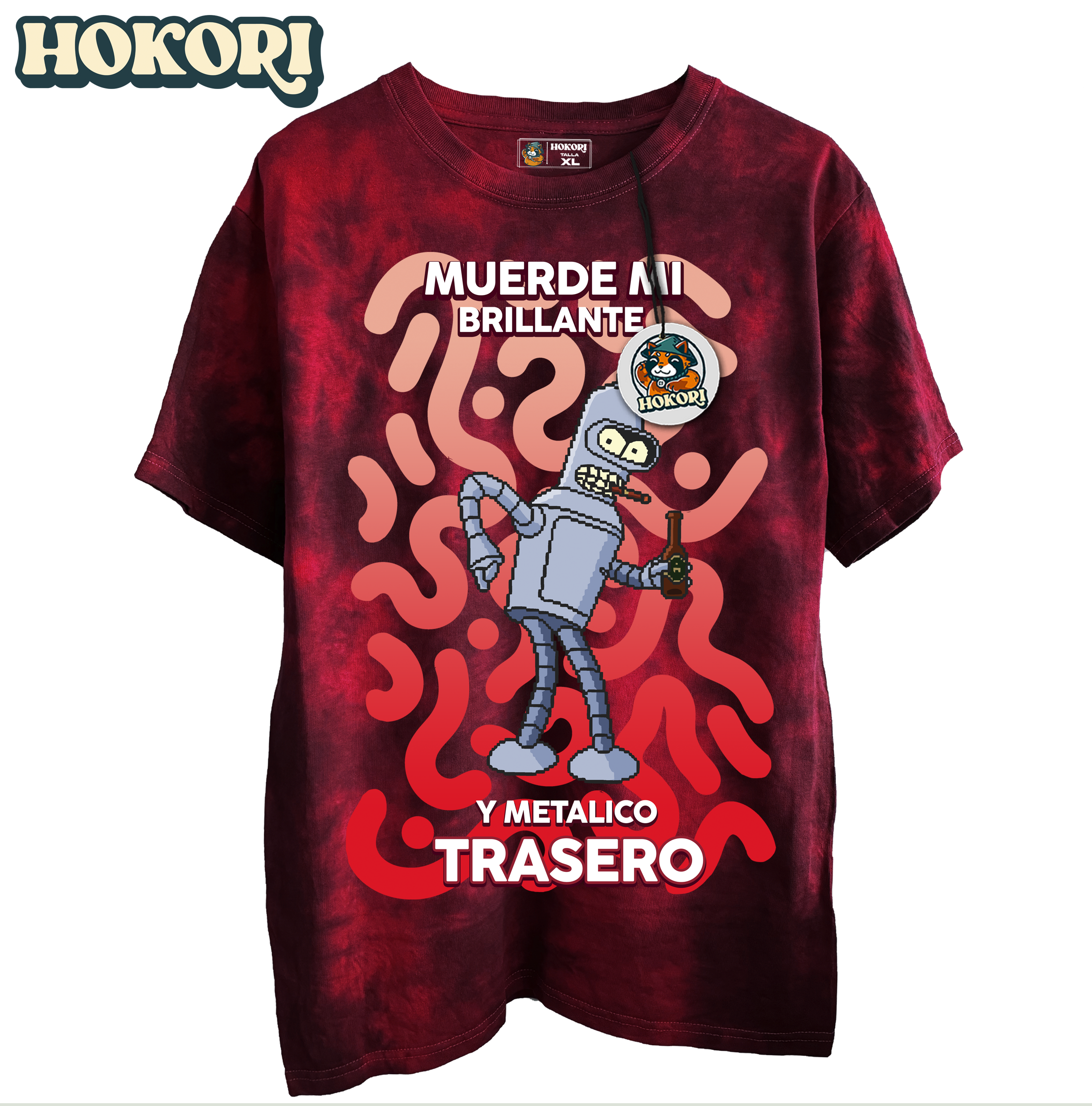 Polera Bender de Futurama