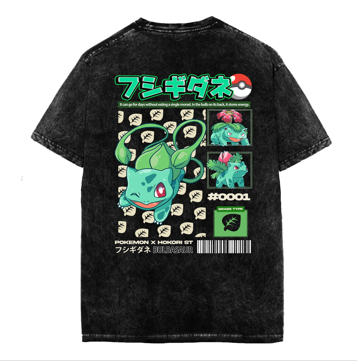 Polera Bulbasaur