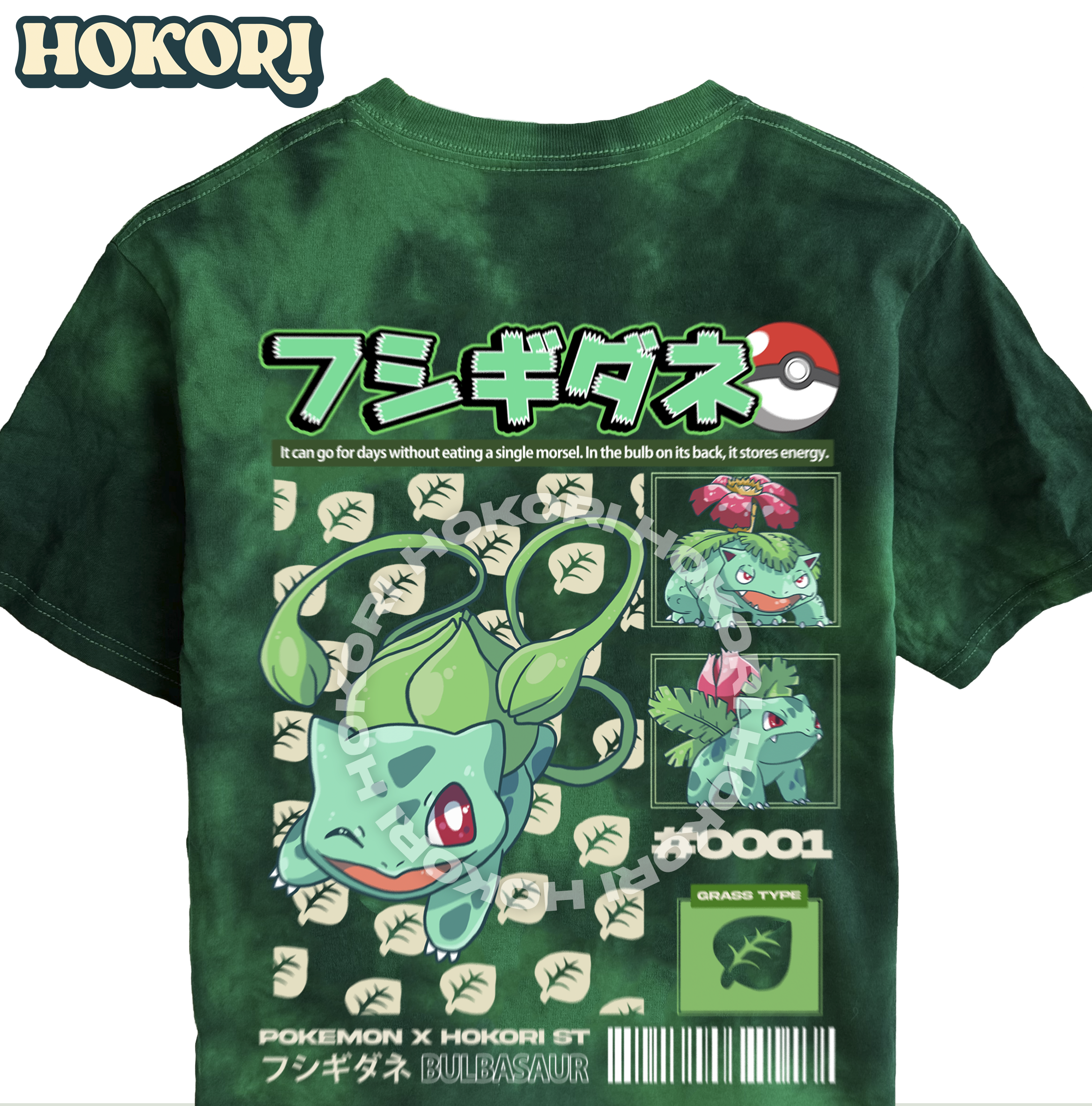 Polera Bulbasaur