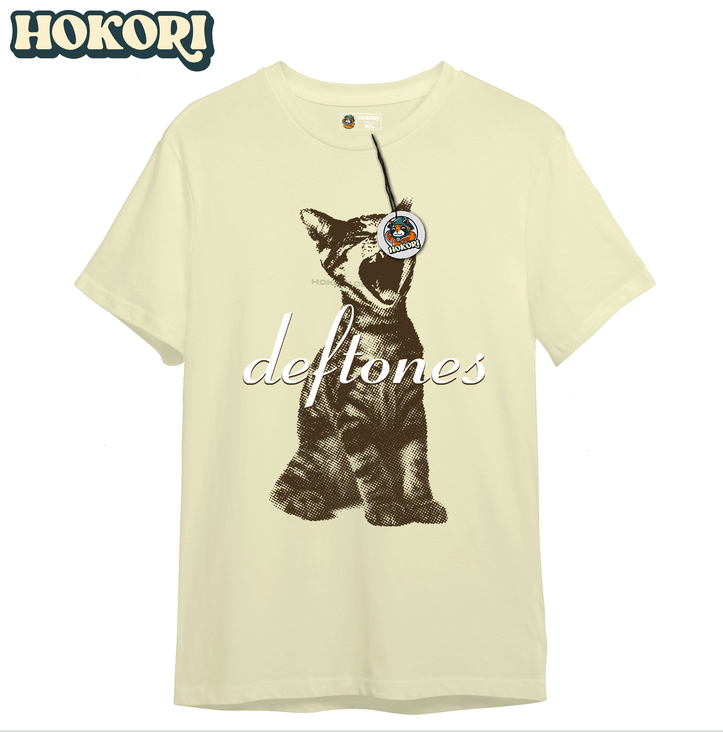 Polera Deftones Cat