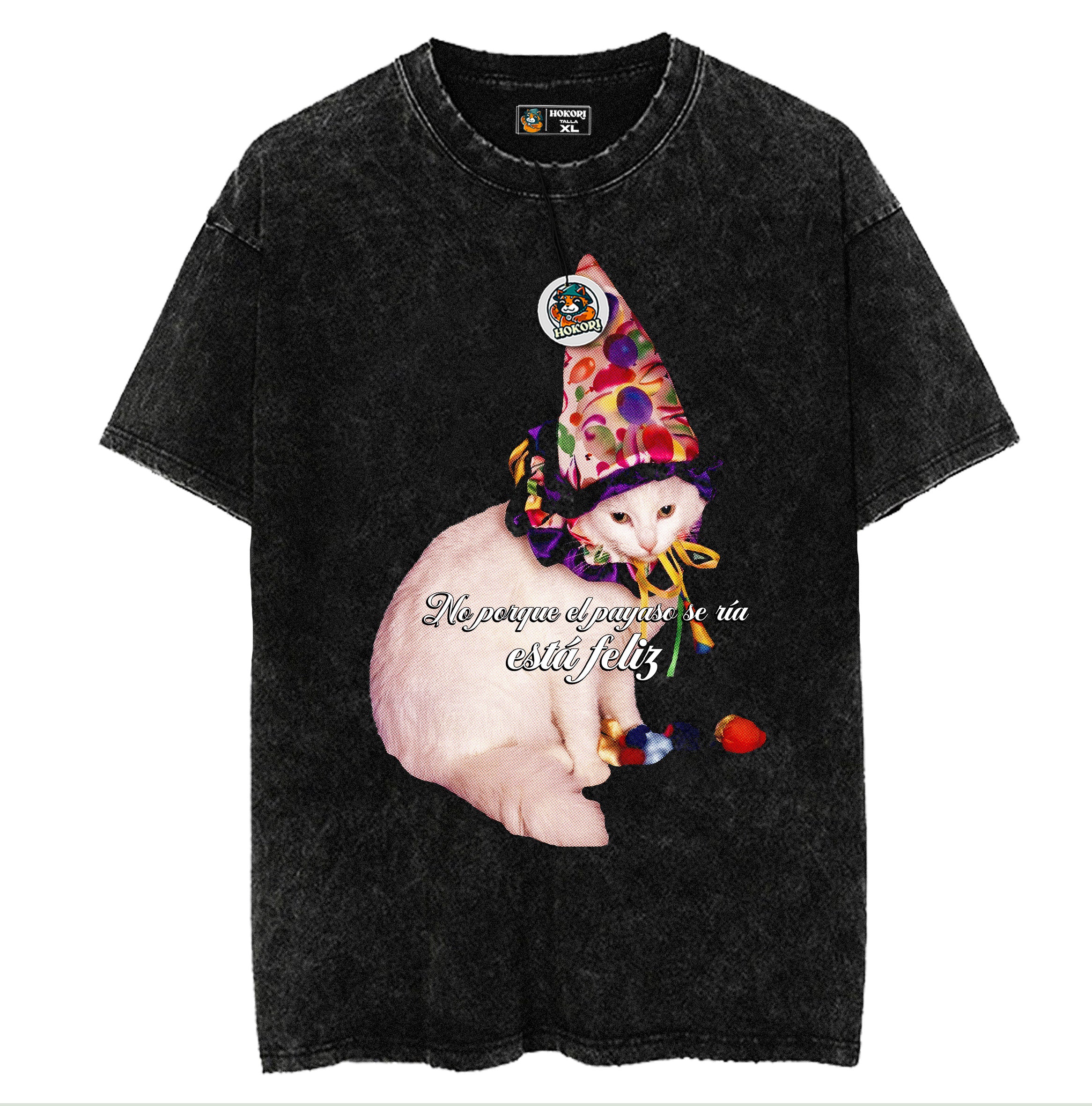 Polera Clown Cat