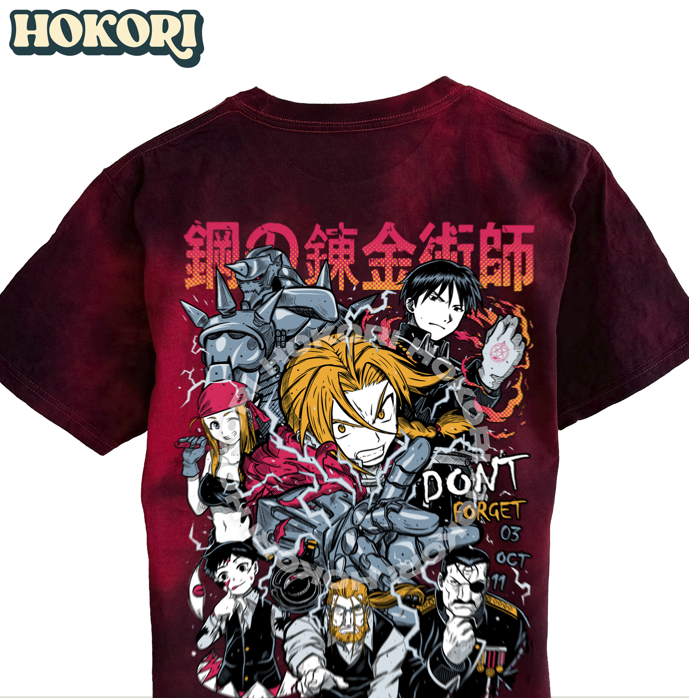 Polera Fullmetal Alchemist