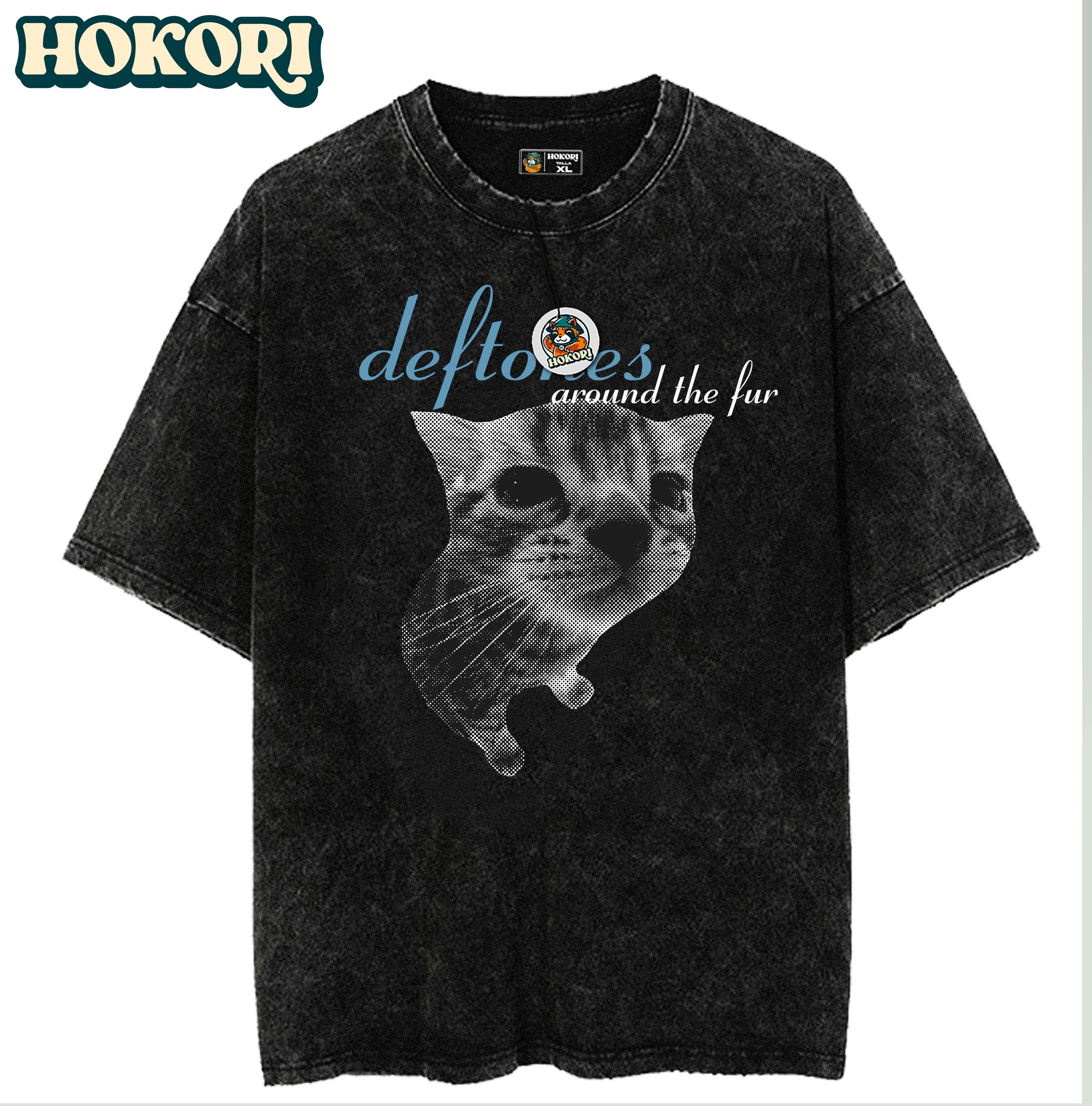 Polera Around the Fur Deftones