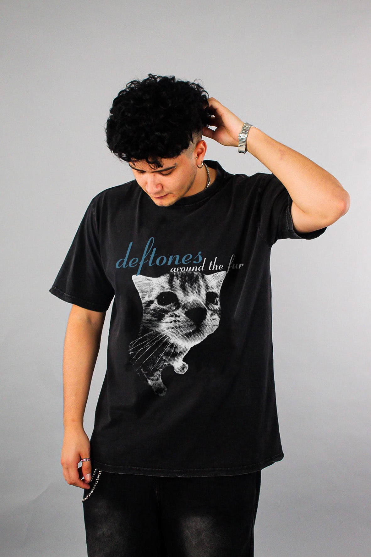 Polera Around the Fur Deftones