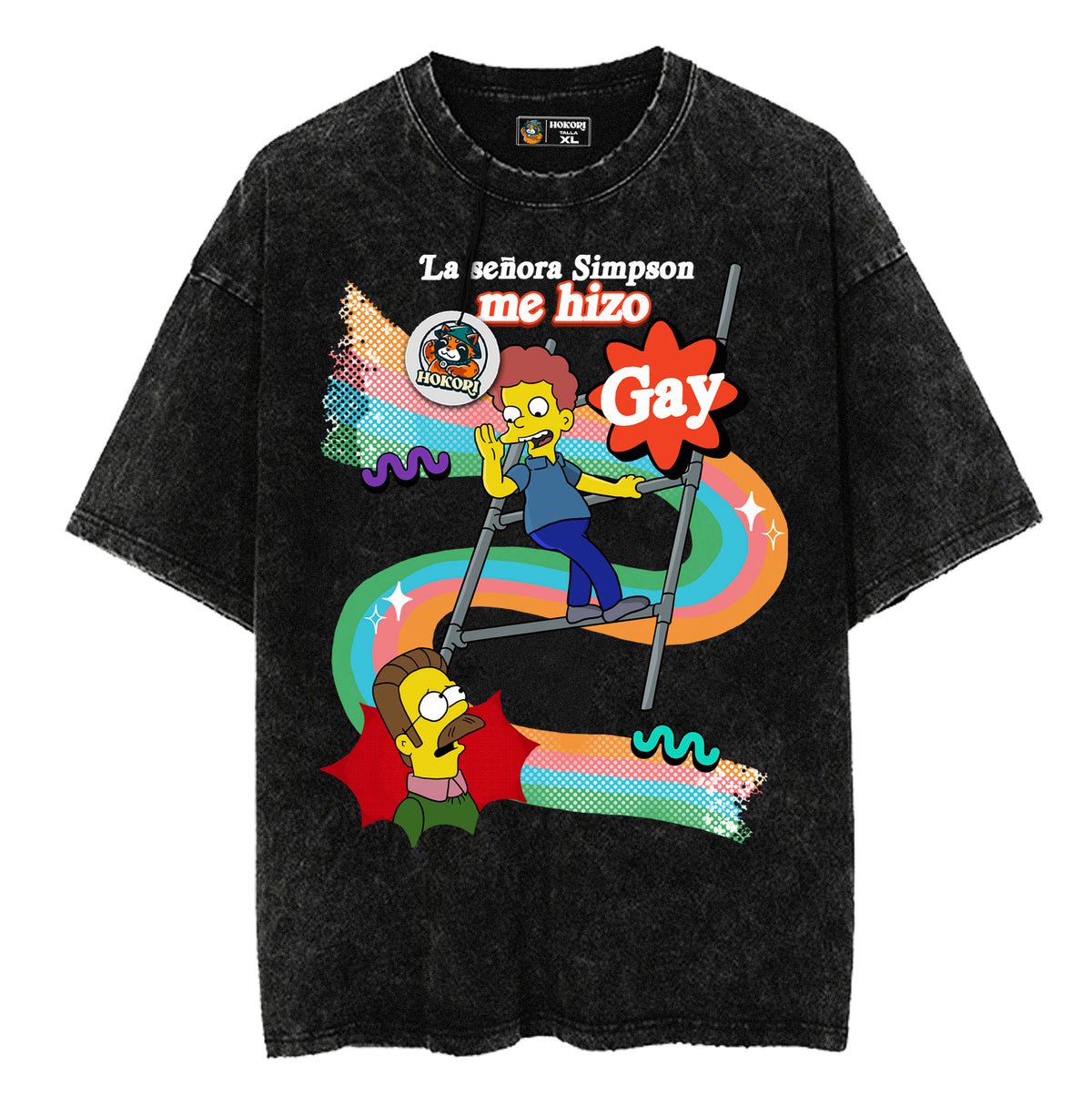 Polera La señora simpson me hizo gay