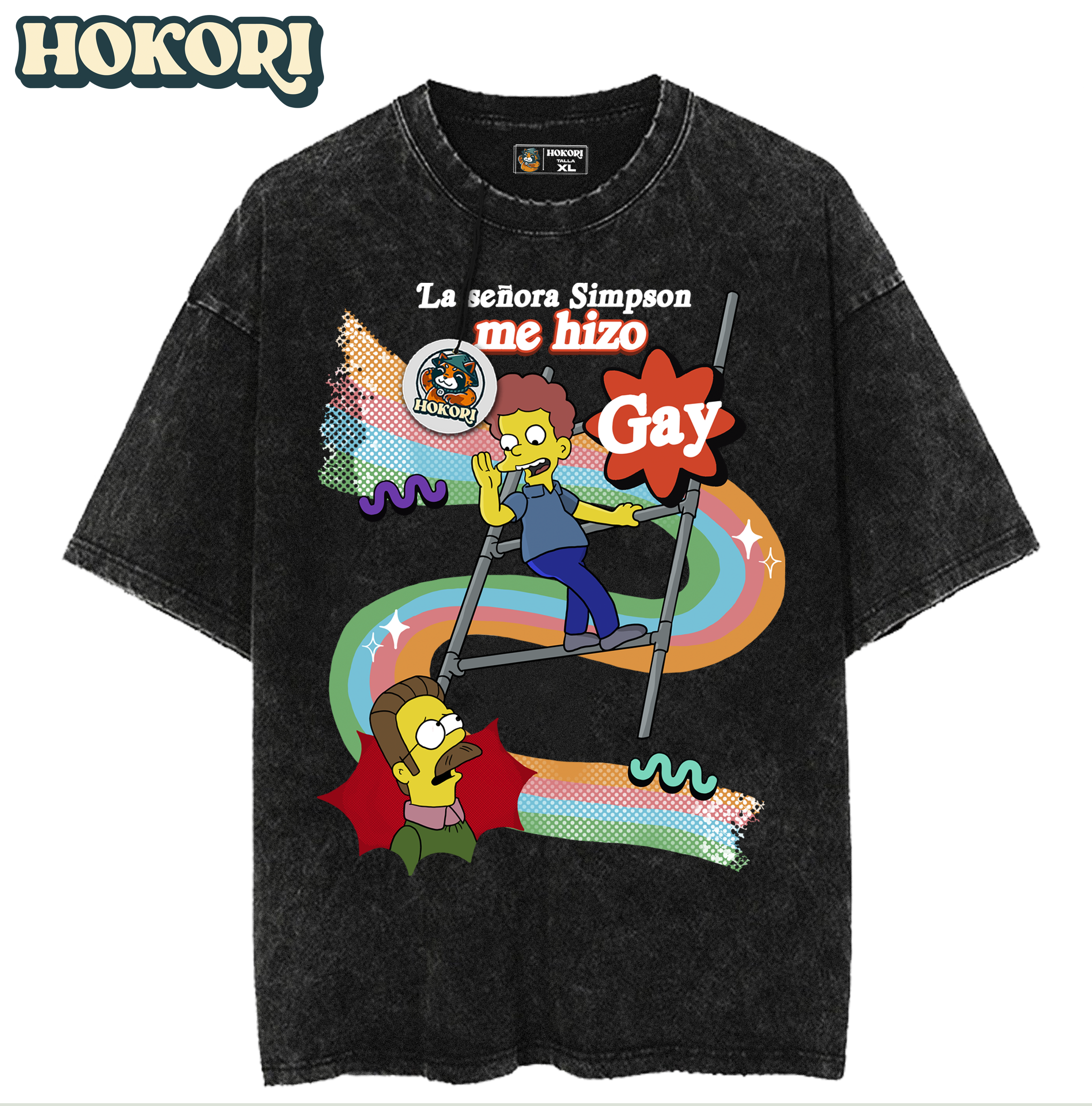 Polera La señora simpson me hizo gay