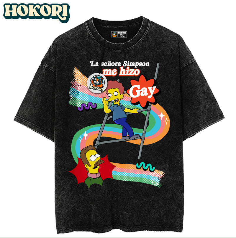 Polera La señora simpson me hizo gay