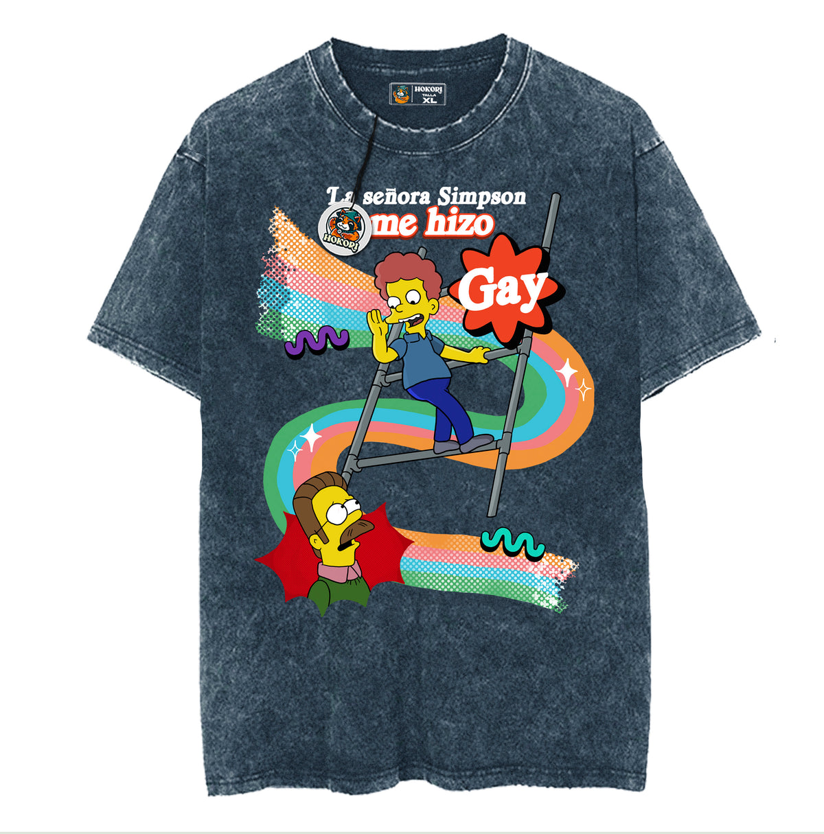 Polera La señora simpson me hizo gay