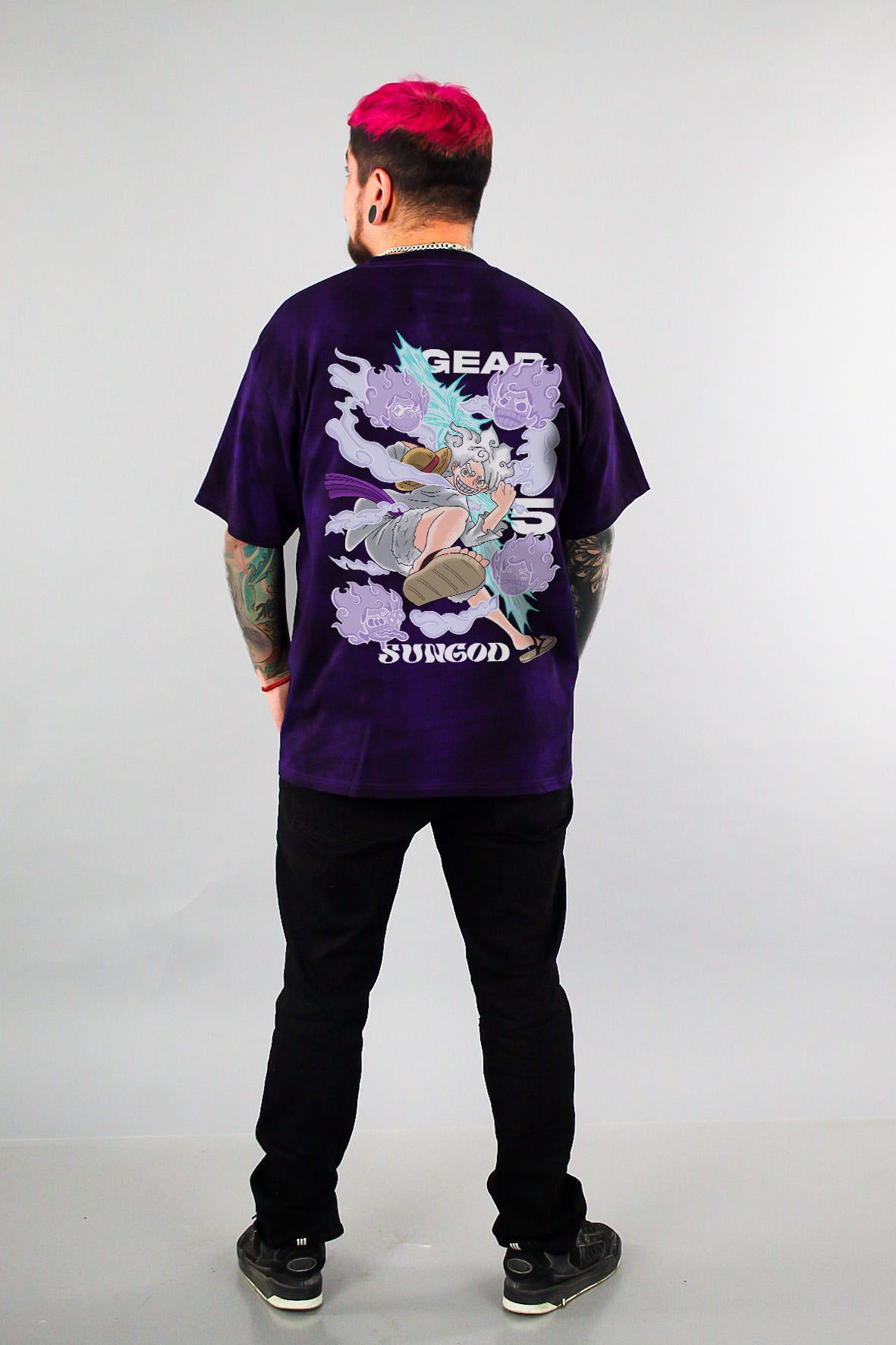 Polera Luffy Gear 5 Sungod
