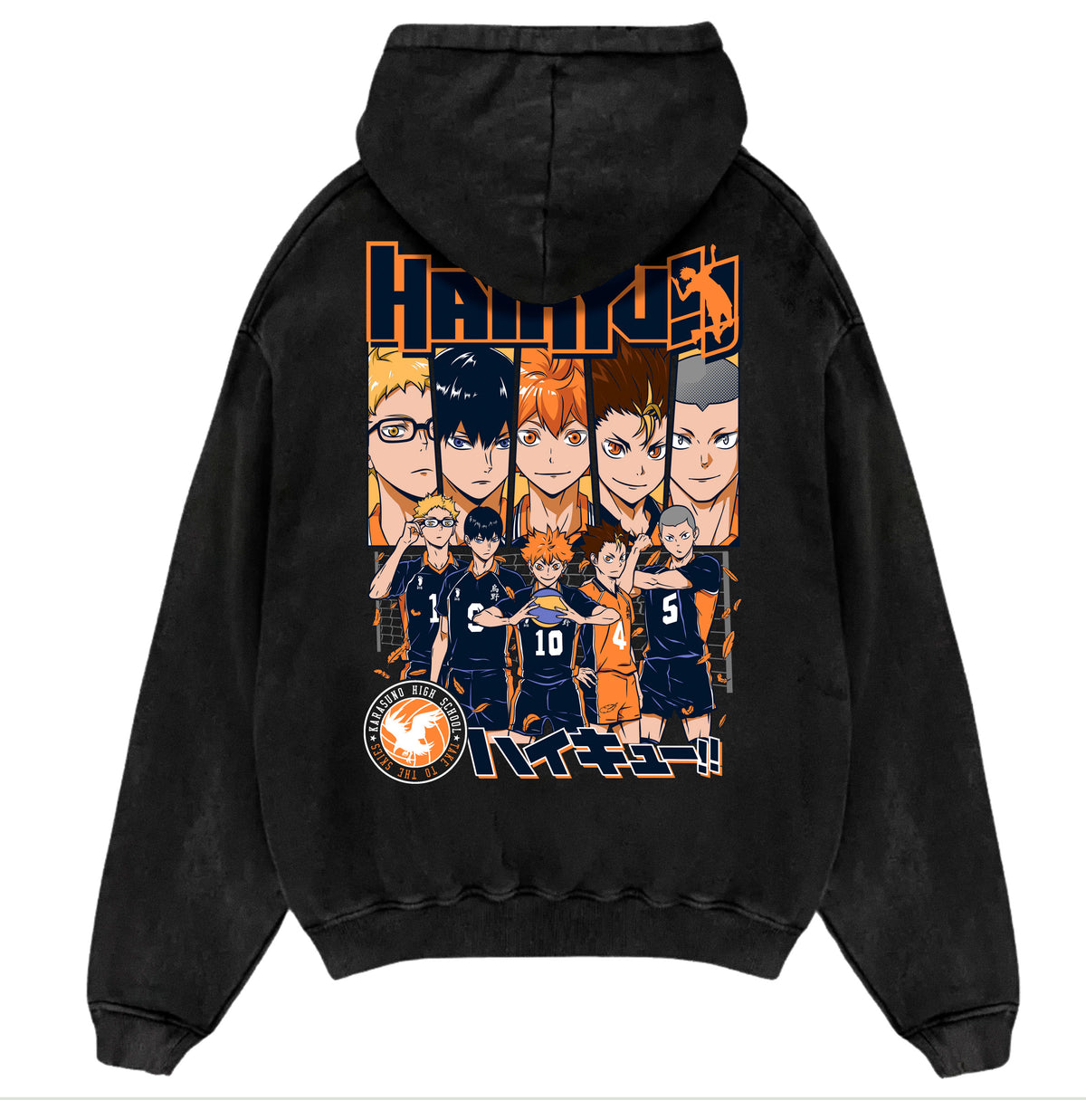 Poleron Team Karasuno Haikyū!!