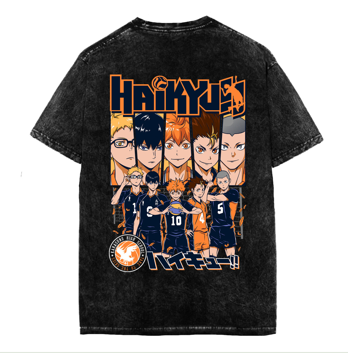 Polera Team Karasuno Haikyū!!
