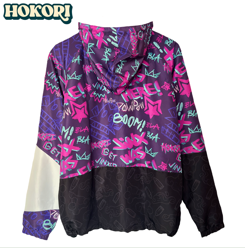 Chaqueta Cortaviento Jinx Arcane