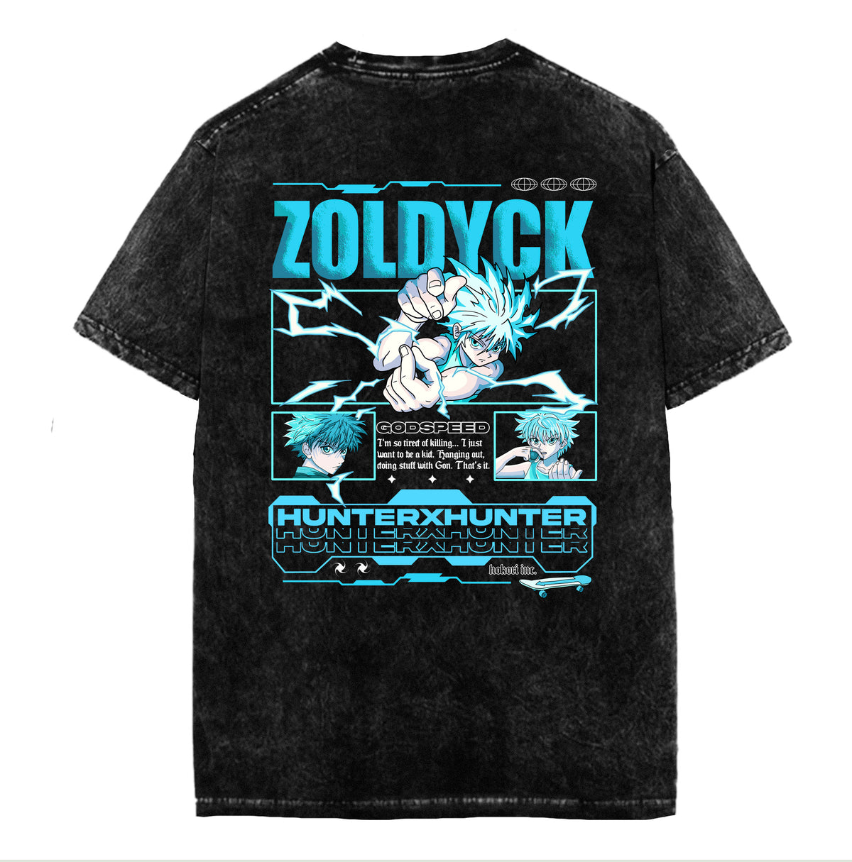 Polera Killua Godspeed