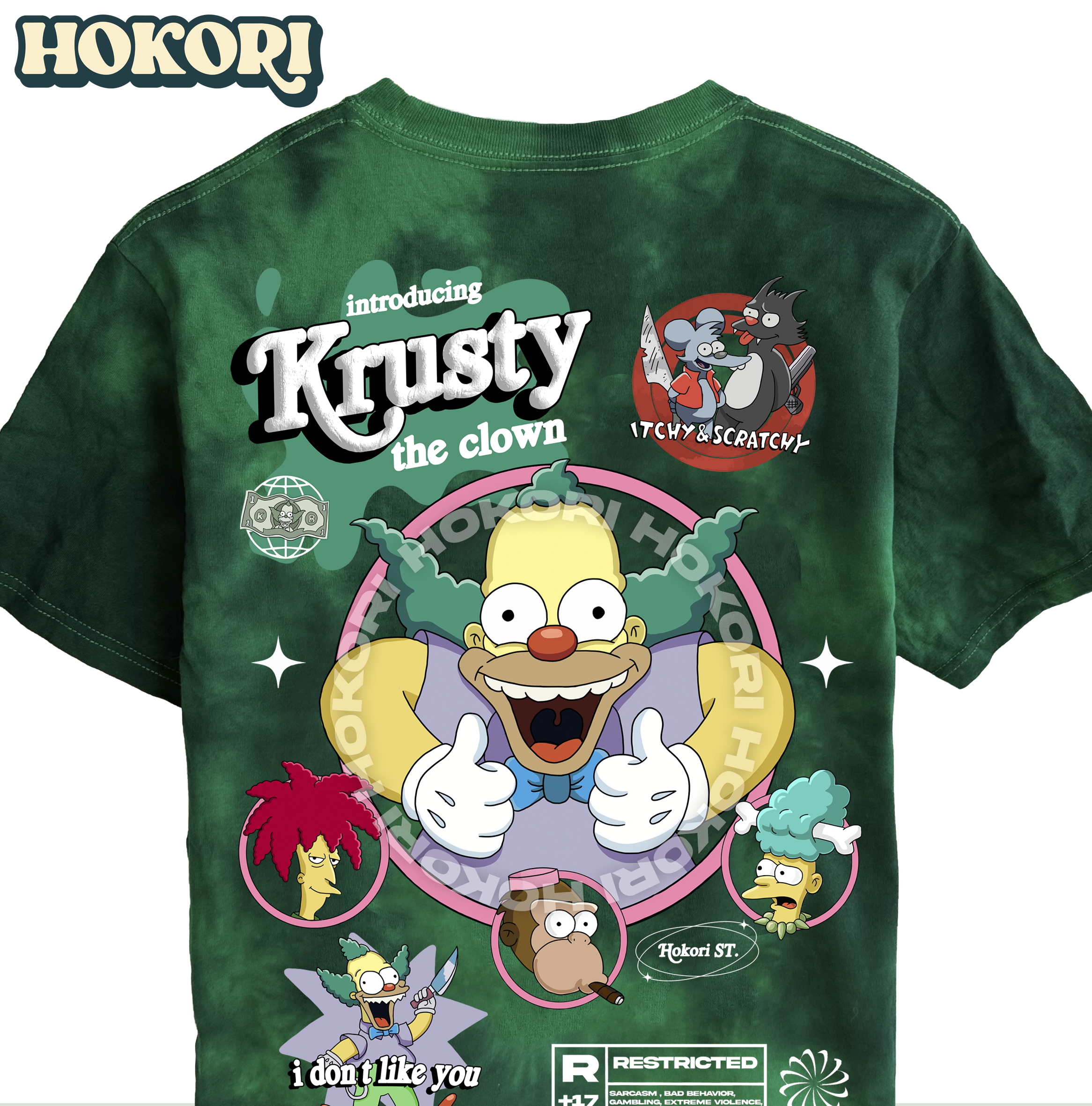 Polera Krusty El Payaso