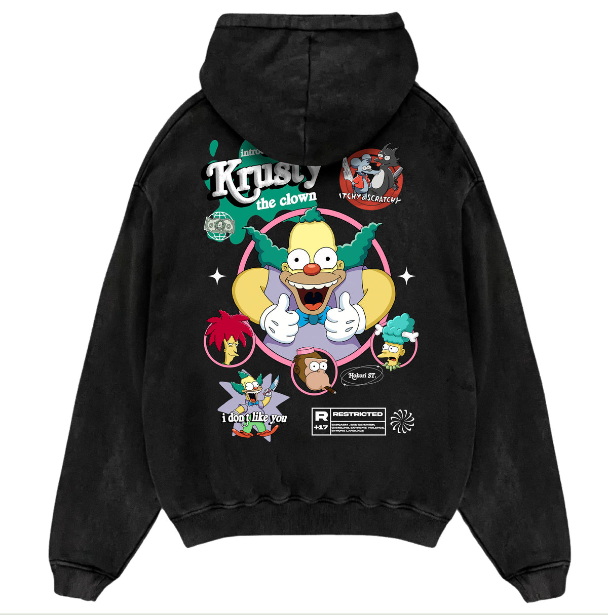 Poleron Krusty El Payaso