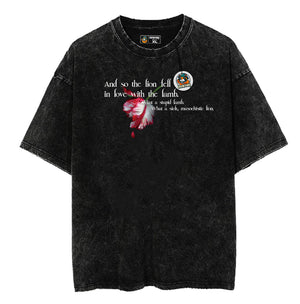 Polera The Lamb & The Lion - Crepusculo