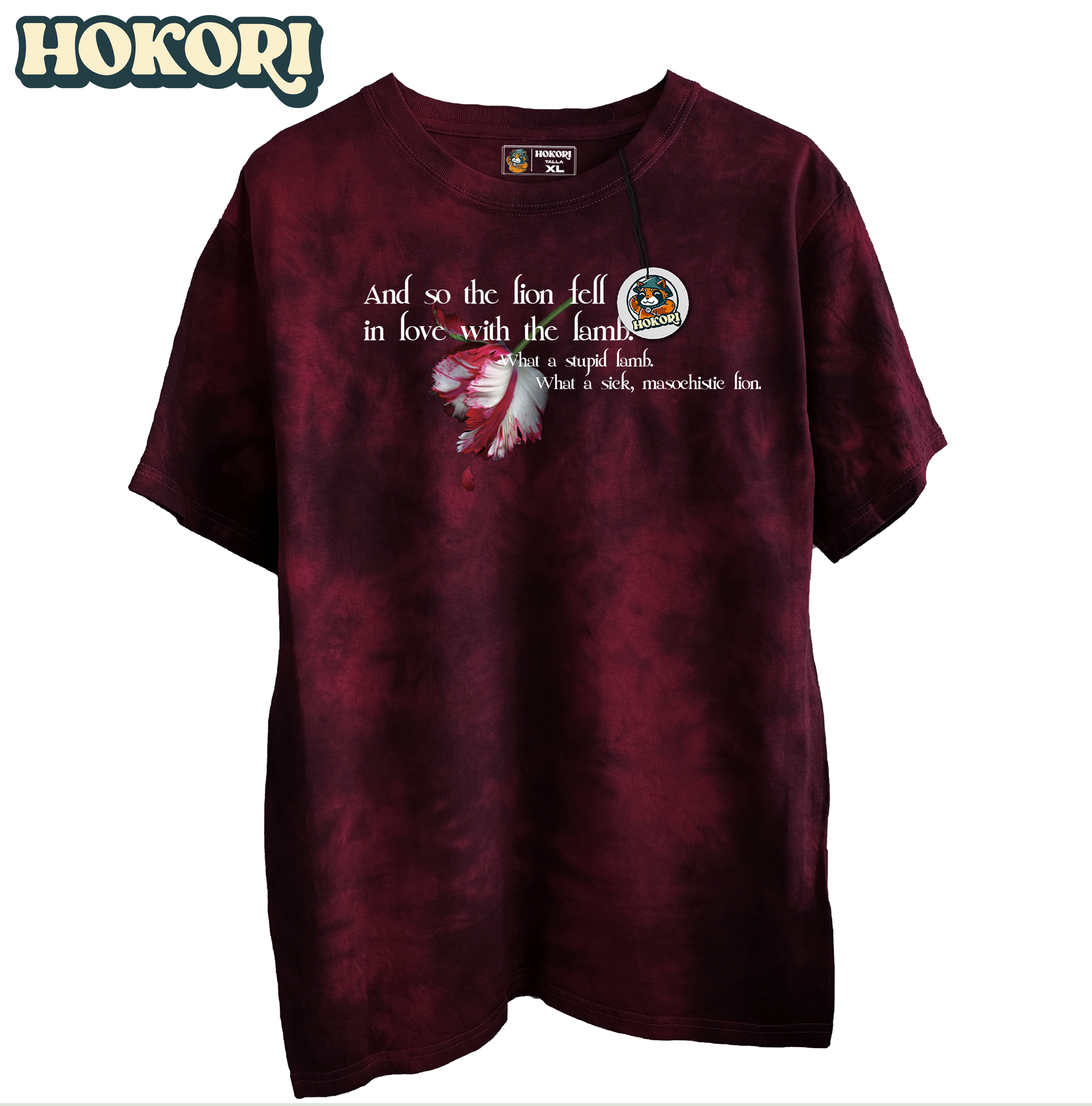 Polera The Lamb & The Lion de Crepusculo