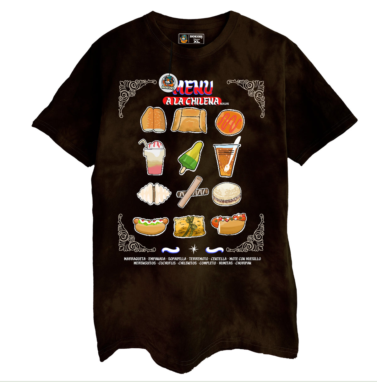 Polera Menú a la Chilena