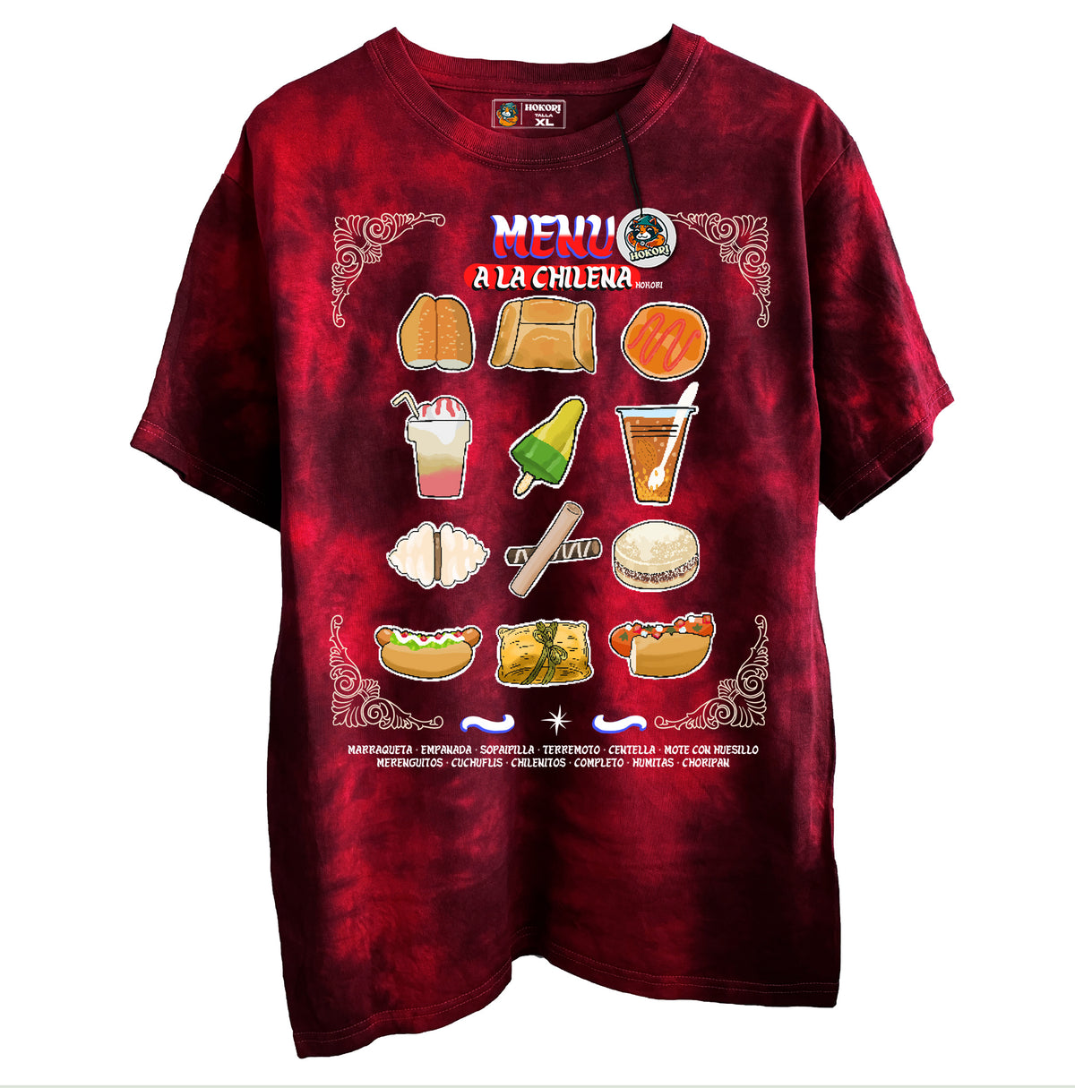 Polera Menú a la Chilena