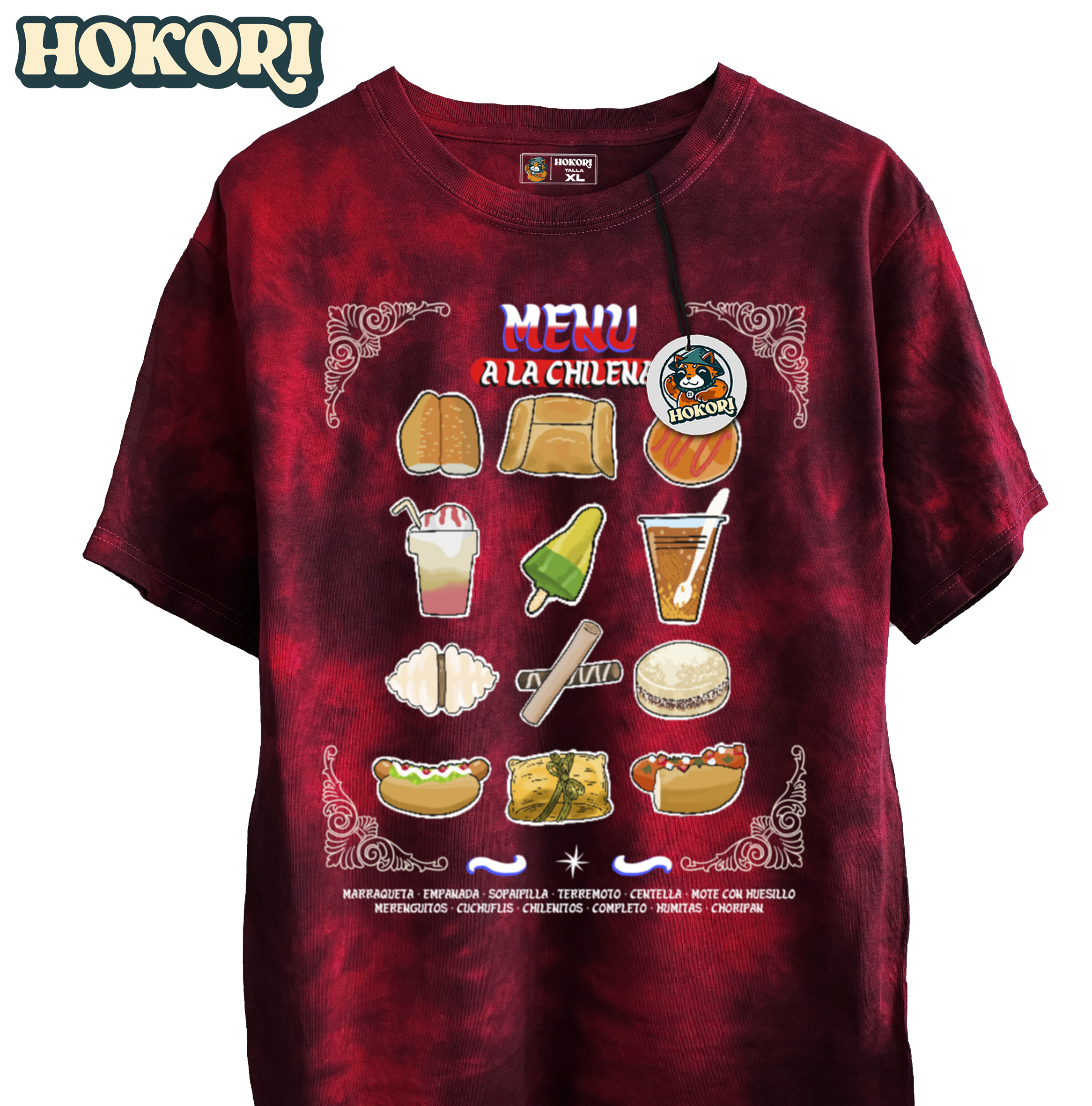Polera Menu a la Chilena