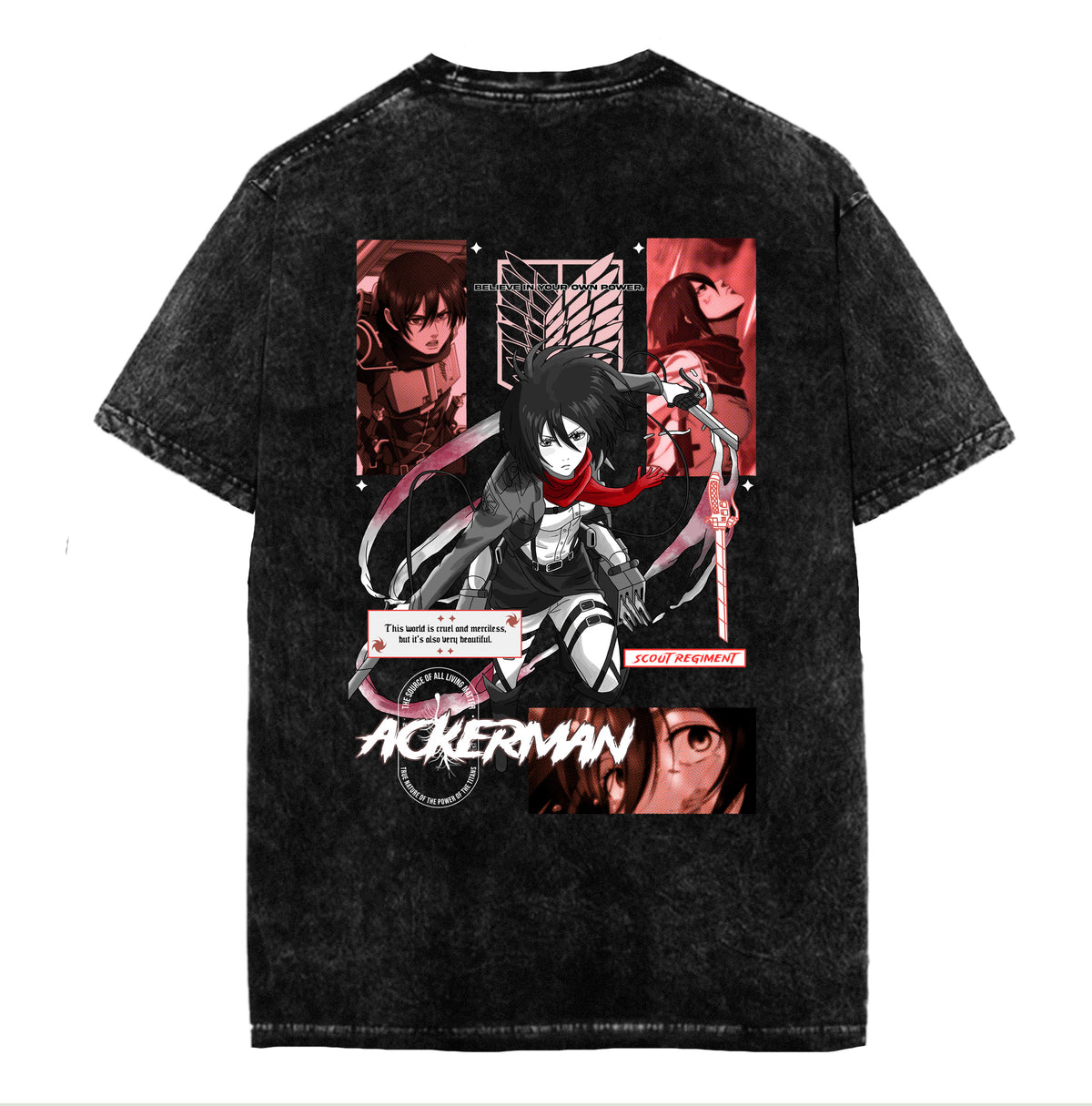 Polera Mikasa Ackerman SNK