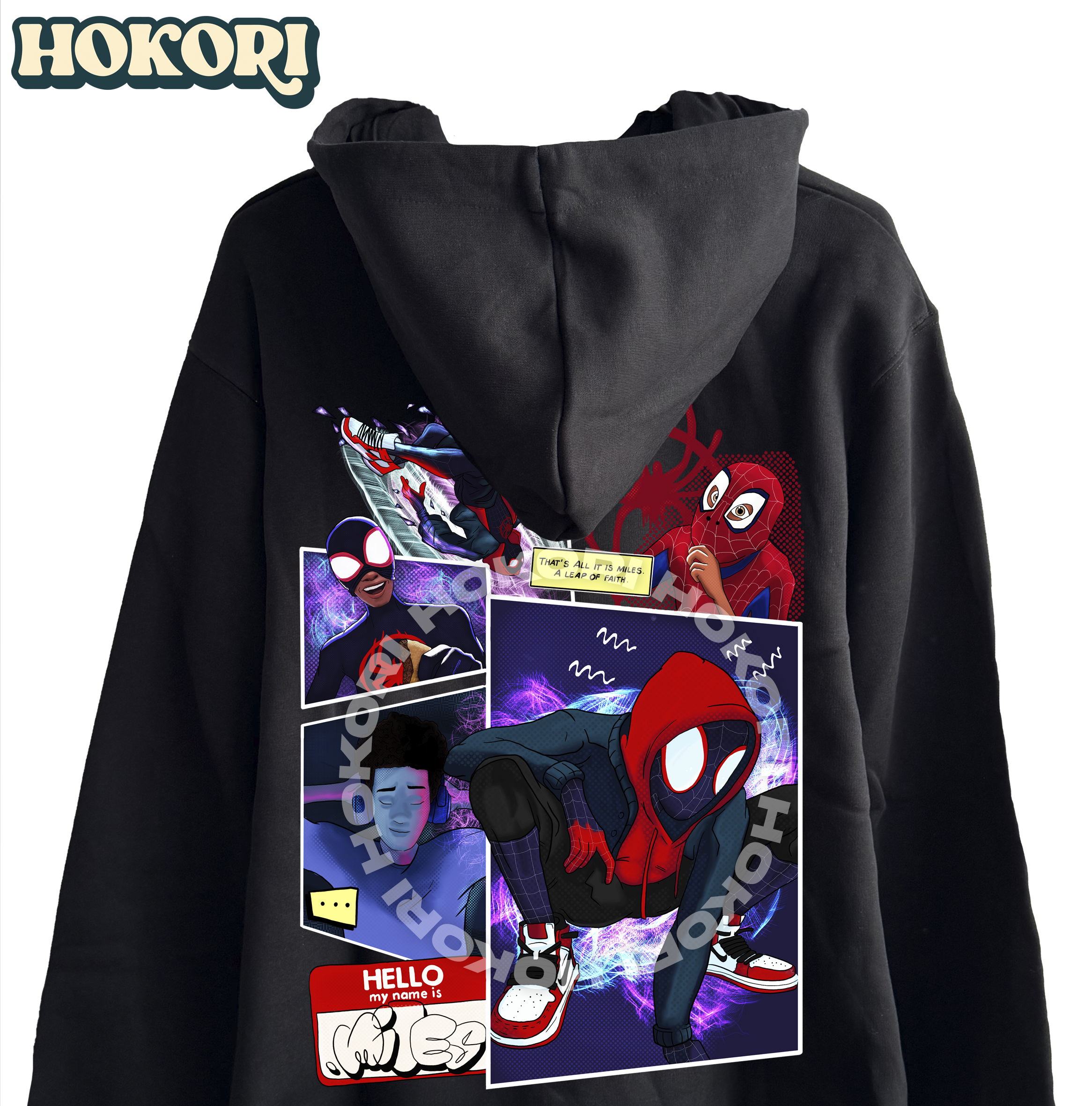 Poleron Miles Morales de Spiderman