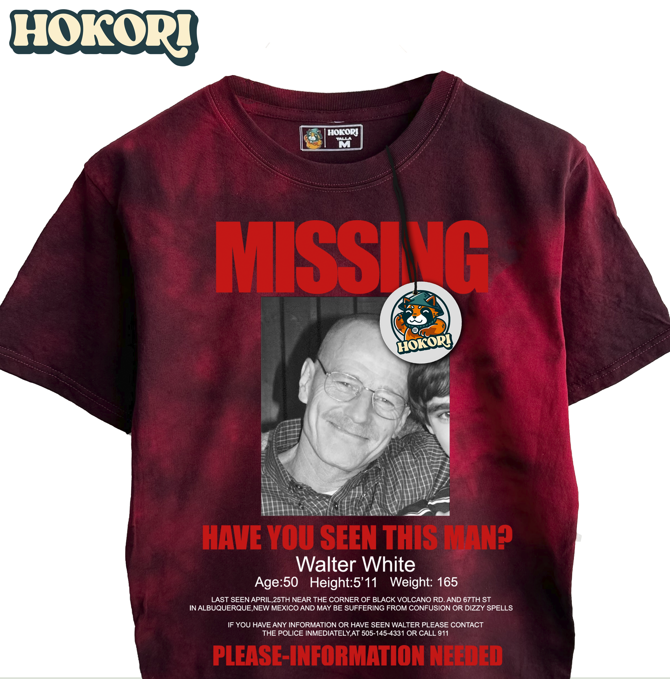 Polera MISSING Walter White