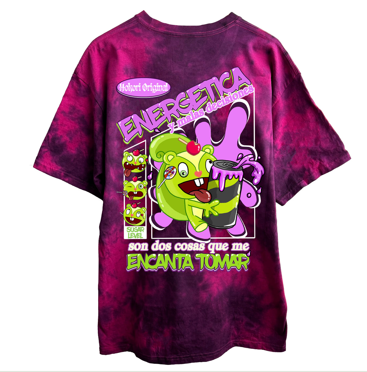 Polera Nutty Energetica Happy Tree Friends