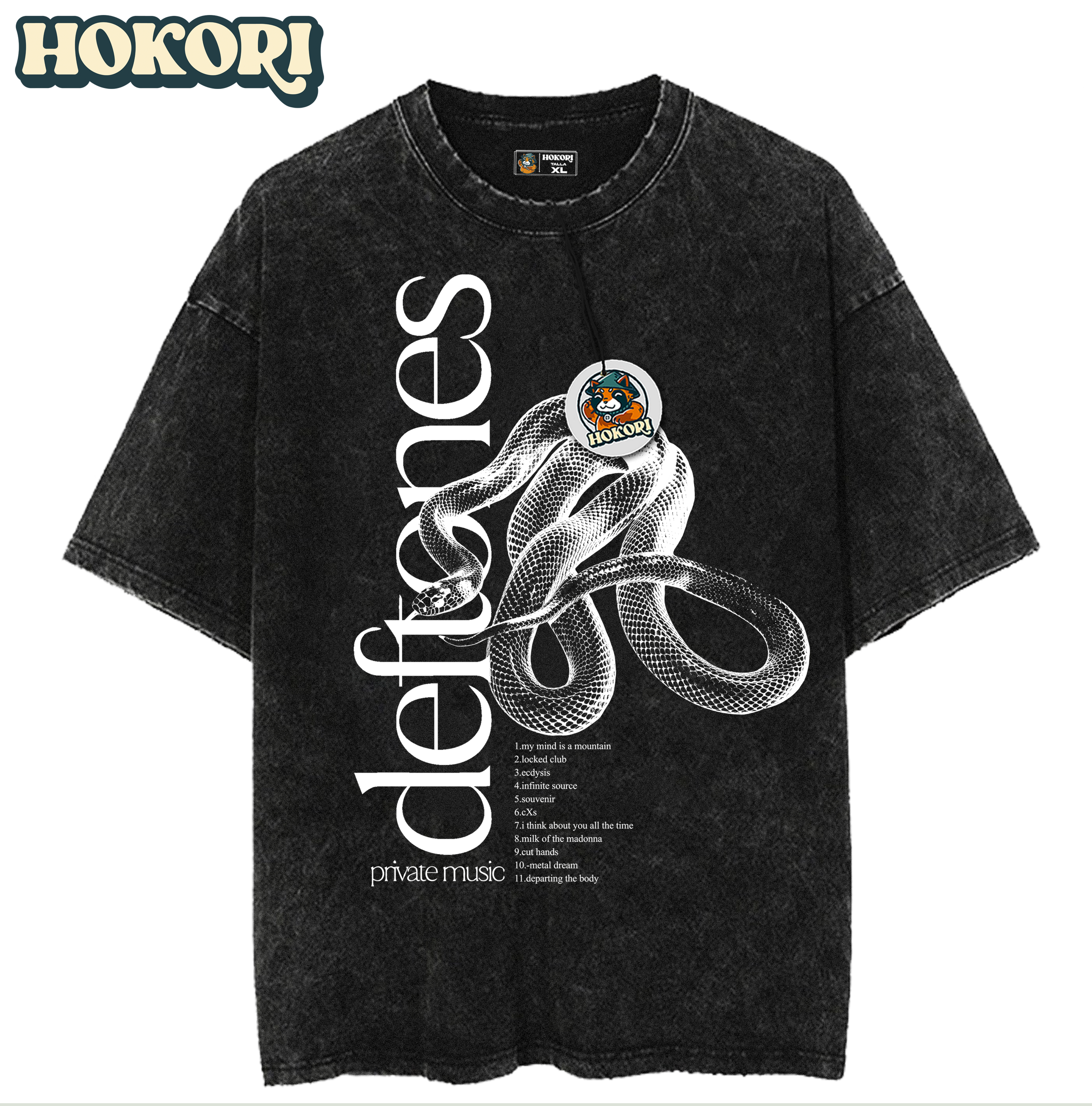 Polera Deftones Private Music