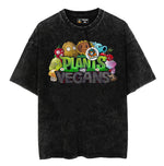 Polera Plantas vs Vegans
