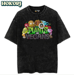 Polera Plantas vs Vegans