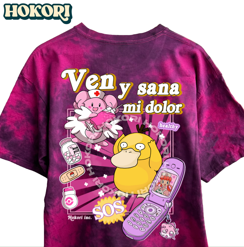 Polera Blissey & Psyduck