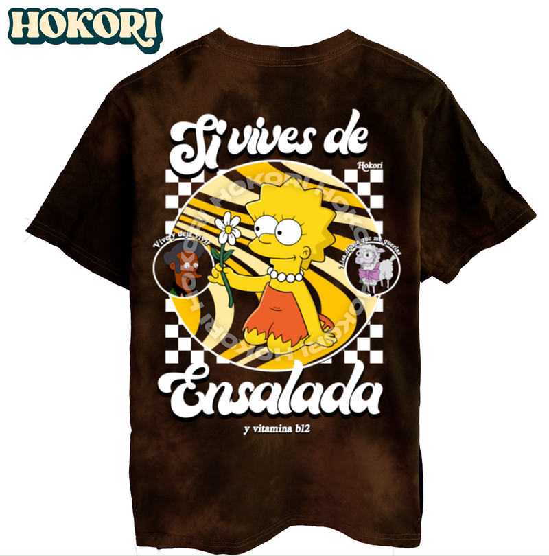 Polera Lisa Vegetariana