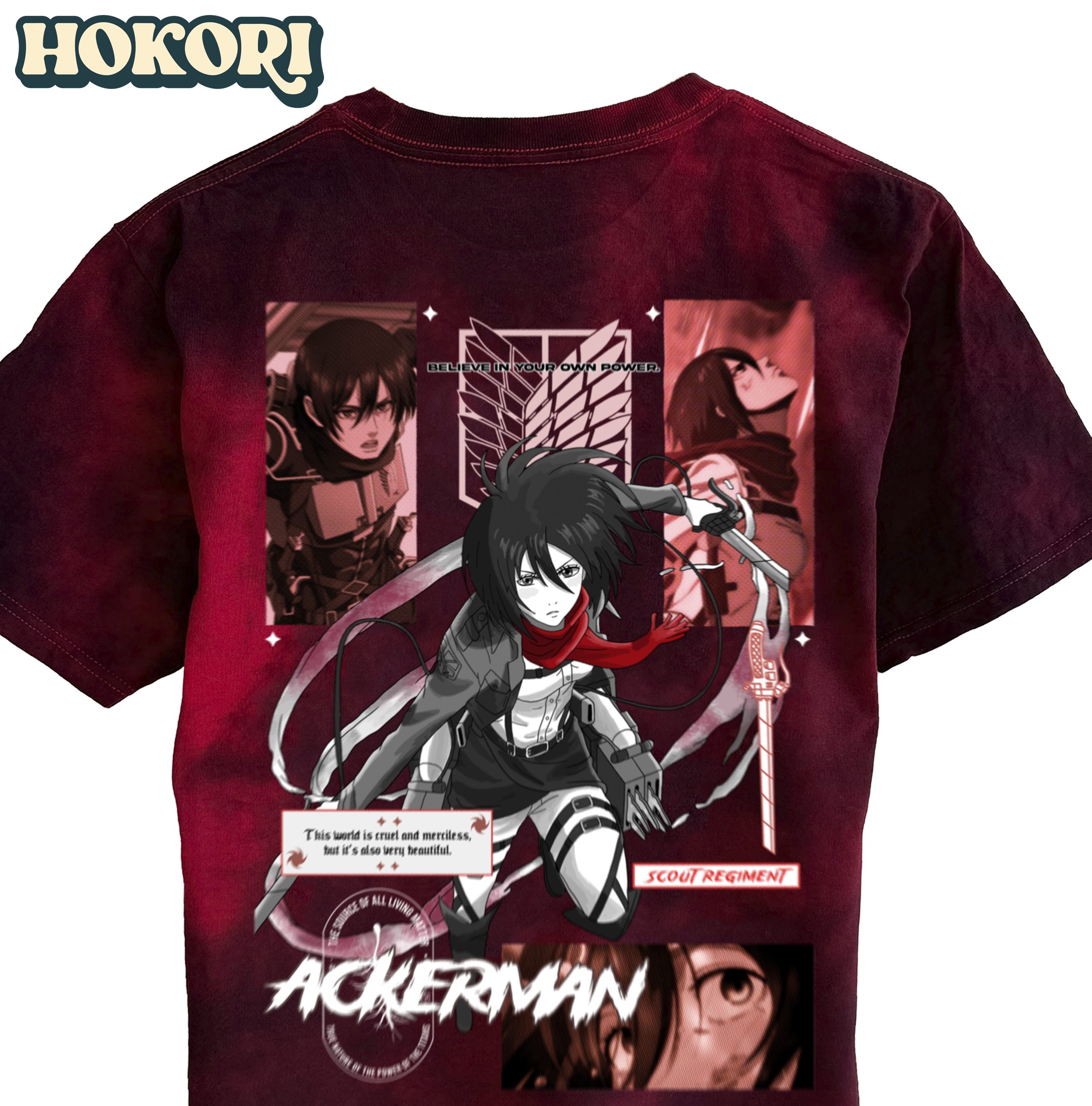 Polera Mikasa Ackerman