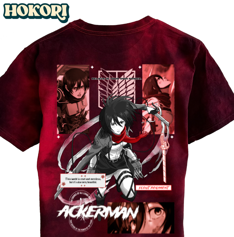 Polera Mikasa Ackerman